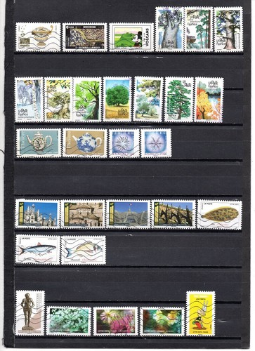 Lot timbres france 2018 et - 42,