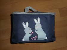VANITY TROUSSE Bébé Bleu foncé LAPINS Neuf