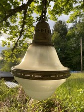 Ancien lustre opaline - opaline, lampe