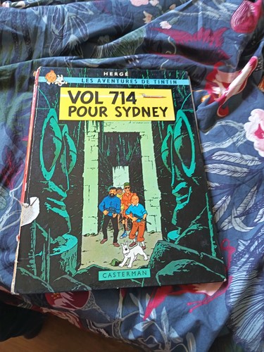 Tintin vol 714 pour - tintin,