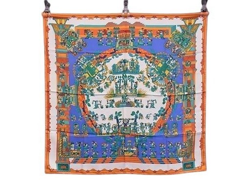 Hermès scarf carre - carre, 100%