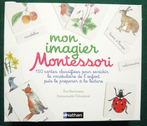 Mon coffret imagier montessori - coffret,
