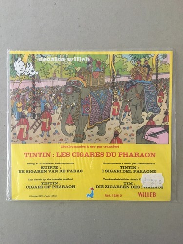 Tintin les cigares du - tintin, :