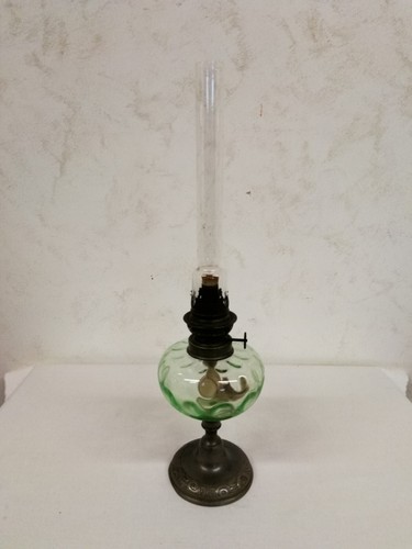 Lampe pétrole verre et - pétrole, en