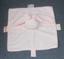 doudou plat lapin lapidou  rose  nattou état neuf