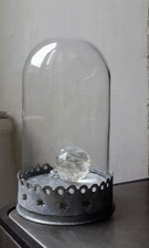 Reliquaire en verre & zinc
