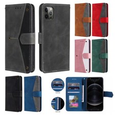 For Samsung S10 S20 S21 S22 S23 S24 Plus Épissage Portefeuille Housse Etui Coque