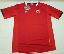 MAILLOT DE FOOTBALL NATIONAL NORVÈGE 2010/2011 UMBRO TAILLE L NEUF ..s