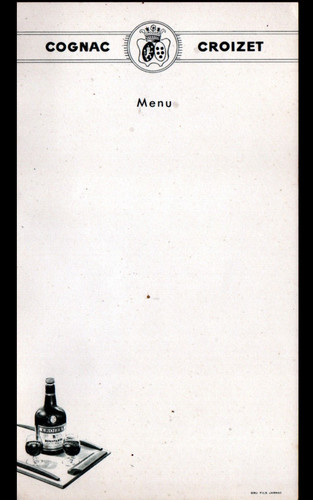Menu cognac croizet - menu, /