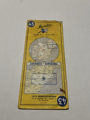 Michelin carte routière 43 - carte,
