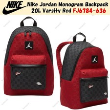 Sac à dos Nike Jordan Monogram 20L Varsity Red FJ6784-636
