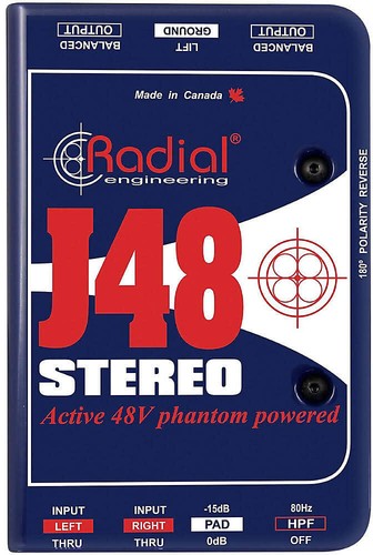 Radial j48 stereo active - radial,