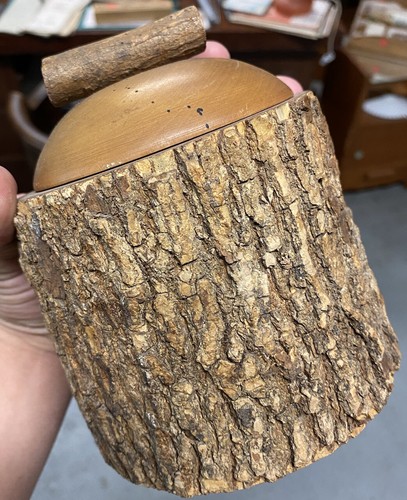 Tabatière bois ancien vintage - ancien,