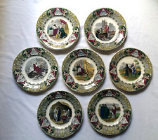 ASSIETTES parlantes XIXè