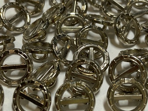 Italian metal button - metal,
