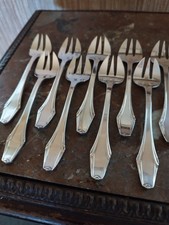 12 Fourchettes à Huîtres Art