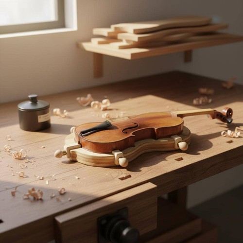 Moule violon 4 robuste - de,