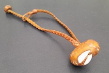 Bracelet cuir et coquillage