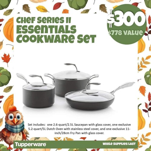Tupperware chef series - chef,