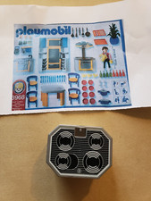 meuble avec table de cuisson pour cuisine contemporaine / moderne playmobil 3968