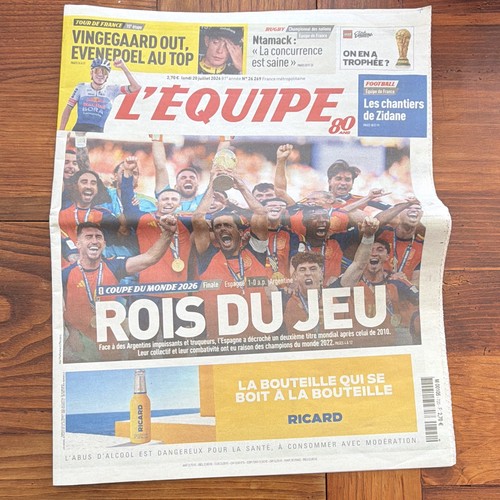 équipe journal sports - journal,