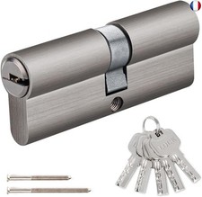 Serrure à Cylindre 40/40 Pour Porte d'Entrée - Cylindre Profilé, Serrure de Sé