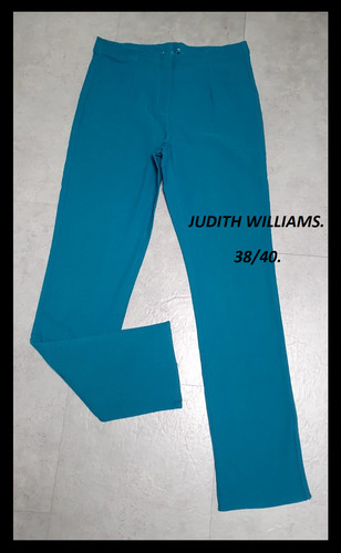 Beau pantalons stretch bleu