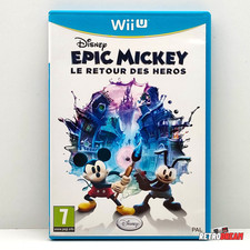 EPIC MICKEY 2 LE RETOUR DES HEROS - Wii U FRA COMPLET AVEC NOTICE - TBE