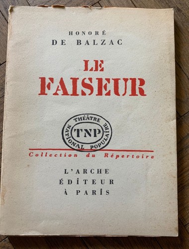 Faiseur honoré de balzac - le,
