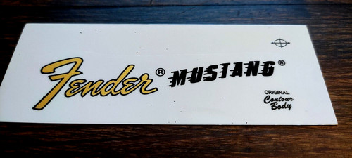 Fender mustang headstock - mustang, /