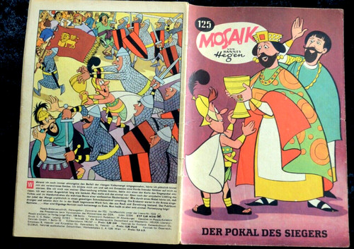 Original mosaik hannes hegen - mosaik,
