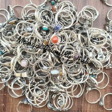 Lot de bijoux en argent