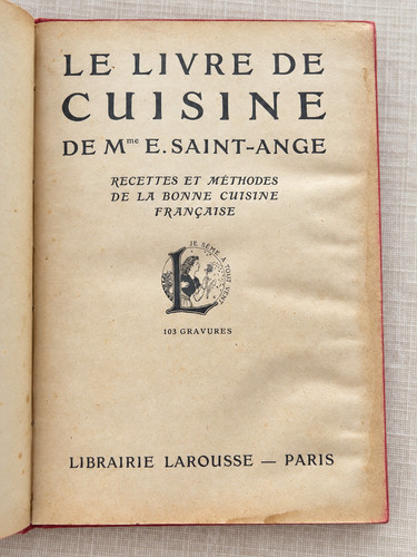 Livre cuisine mme - cuisine, de