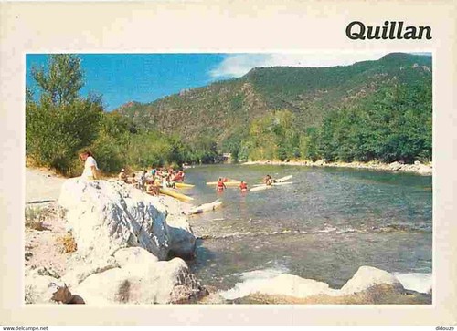 Carte postale quillan - 11,