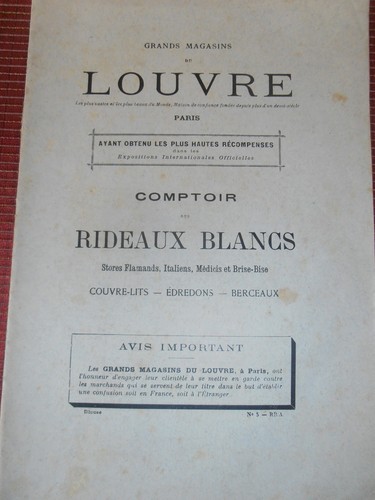 Catalogue louvre rideaux - -,