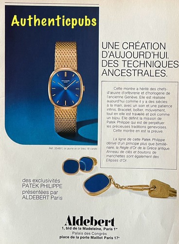 Advertisement aldebert gold - advertisement,