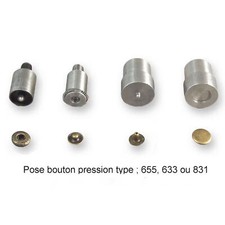 Jeu de Pose bouton pression