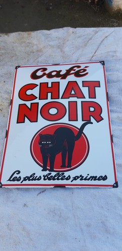Plaque émaillée café - émaillée, "