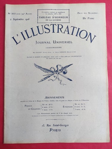 Journal illustration 3835 - l'illustration, n°3835