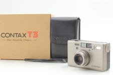 Appareil photo argentique Contax T3 du JAPON Double dents [ Top Mint in Box...