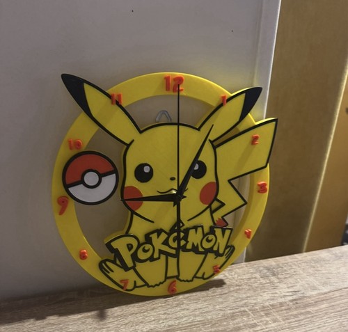 Horloge pokémon pikachu - 🟡,