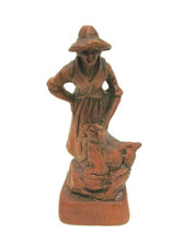 Santon en terre cuite Francis LASCOURS