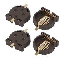 4pcs CR1220 bouton plastique