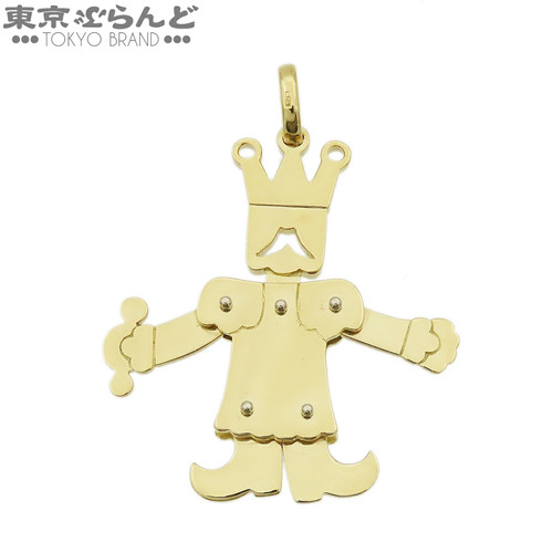 Pomellato king motif pendant - king,
