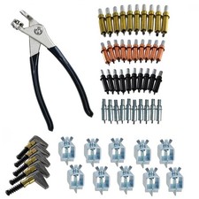Attaches temporaires Cleco rivets broches pinces pinces bord tôle intergrips