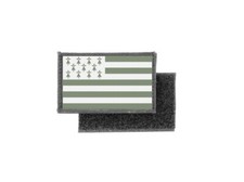 Patch ecusson imprime camo camouflage badge drapeau bretagne breton