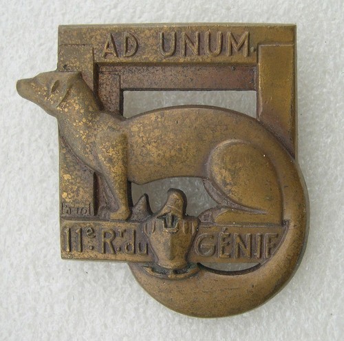 Insigne regiment du genie - regiment,