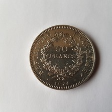 Pièce Argent 50 Francs 1974