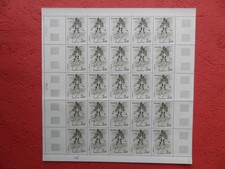 FRANCE NEUF **: PLANCHE ENTIERE DE 25 TIMBRES DU N° 2068 3 Fr "DANSEUR DU FEU"