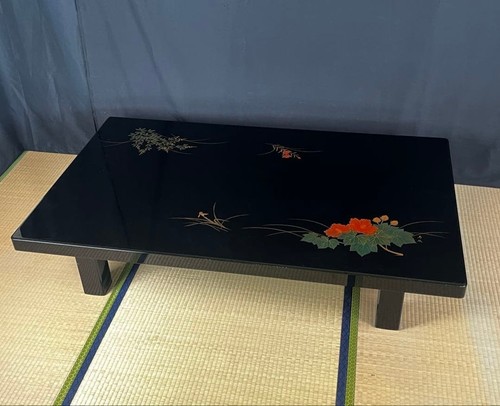Table basse laque wajima - table,
